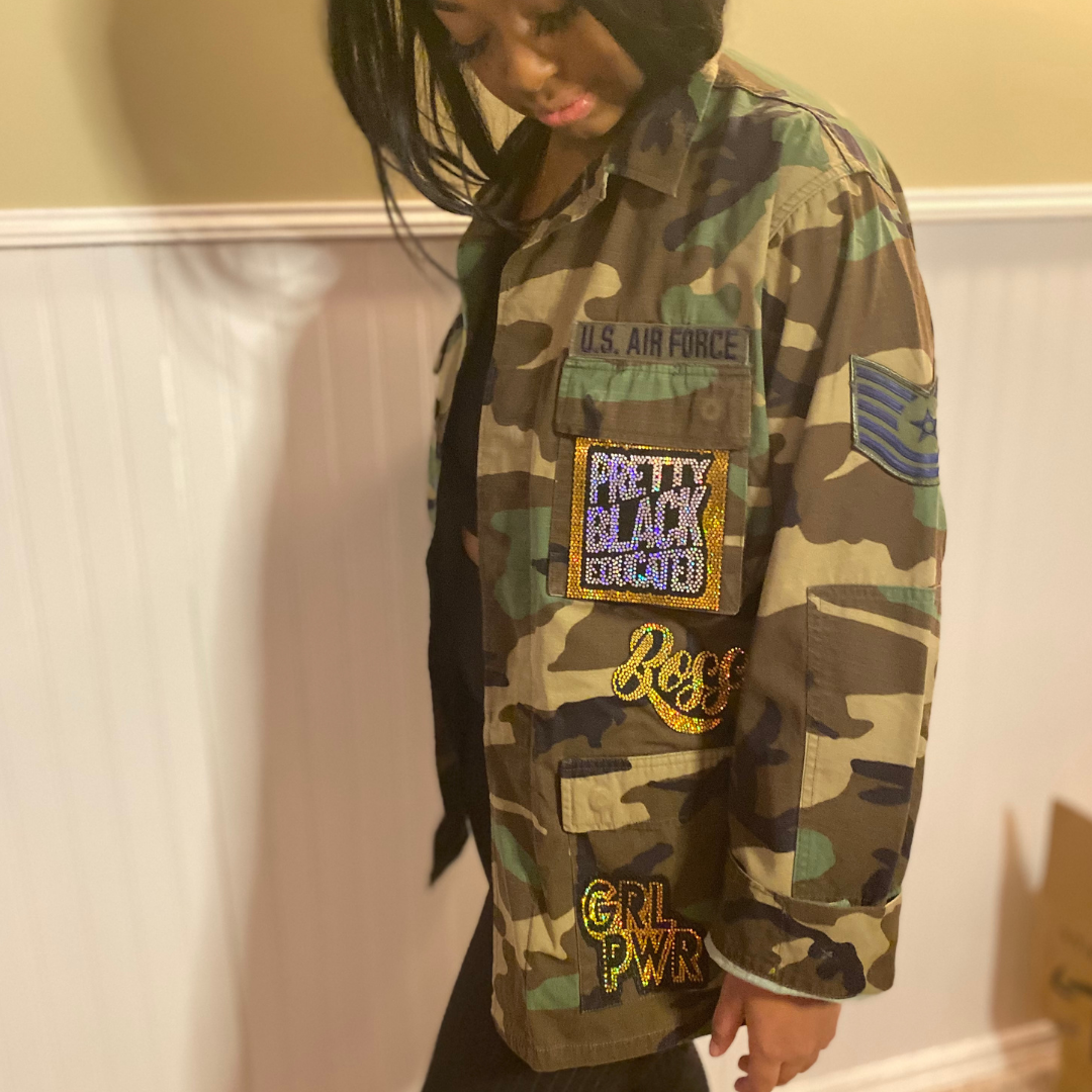 Vintage army hot sale fatigue jacket