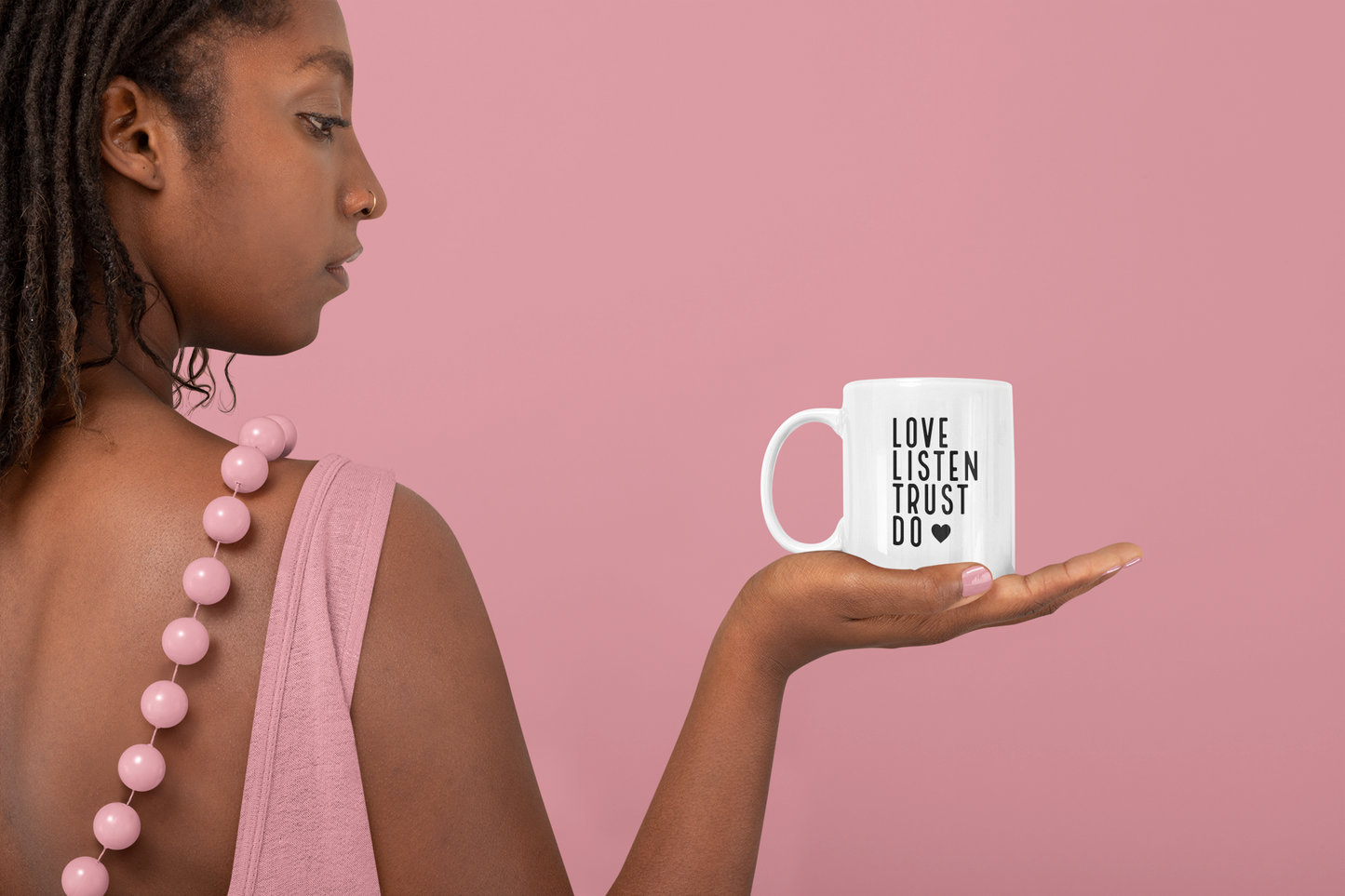 Love, Listen Trust Mug