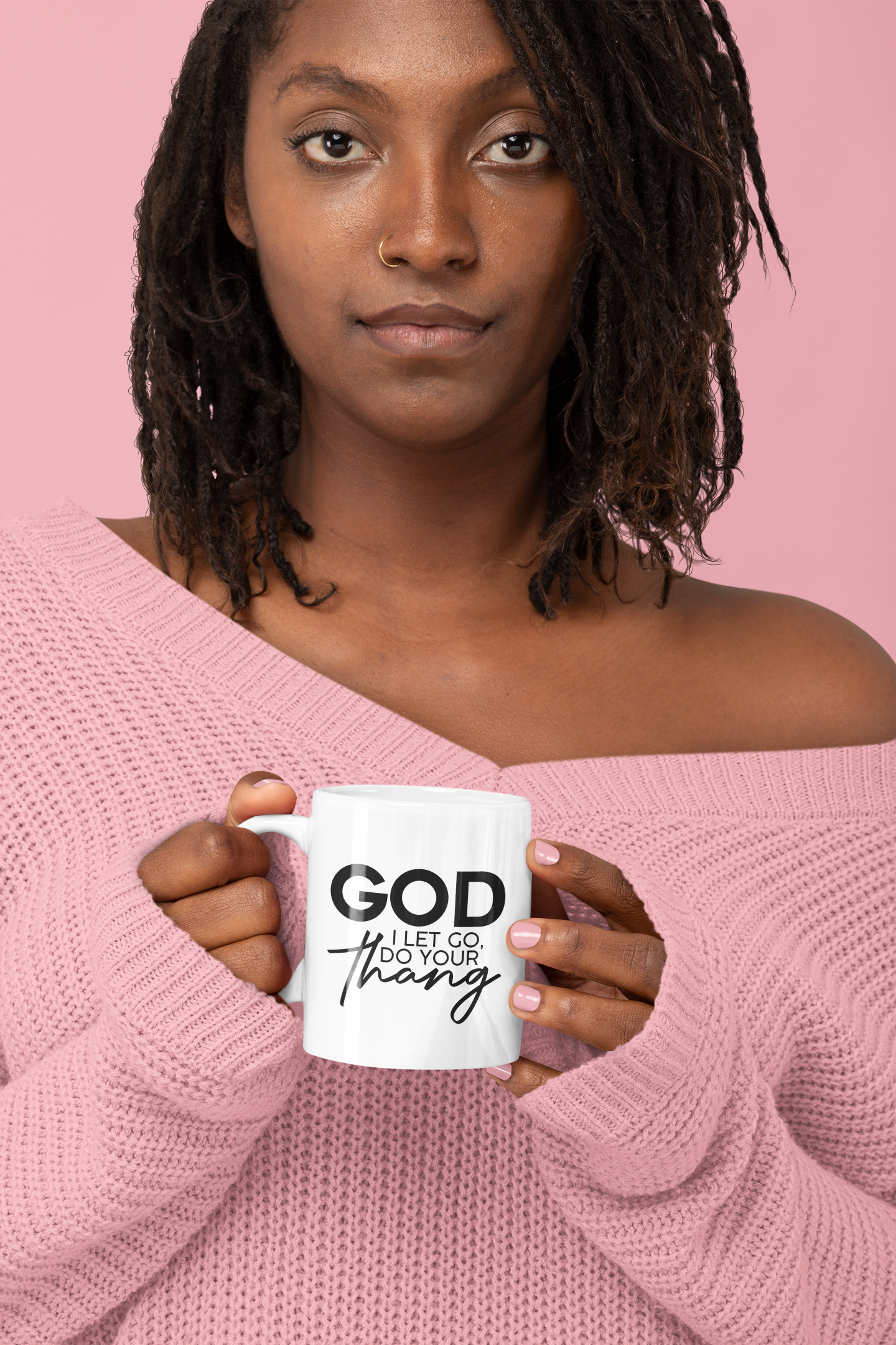 God I Let Go Mug